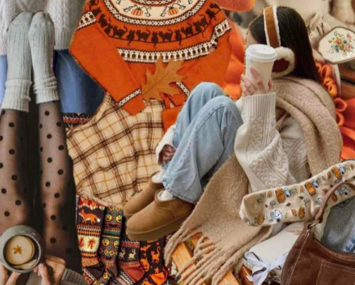 Cozy Autumn Wardrobe 🍁 cover photo collage