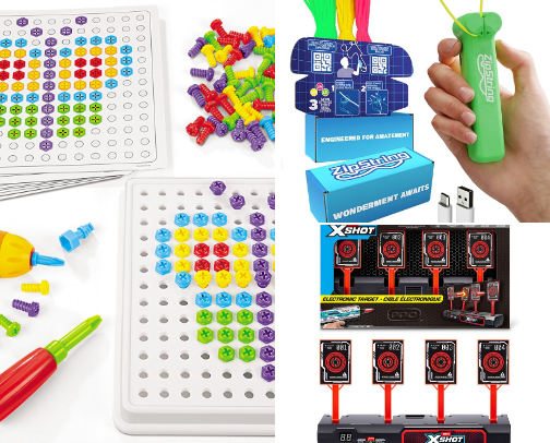 Toys for Kids cover photo collage