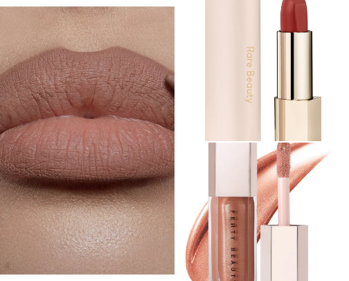 My Go-To Lip Combo from Sephora (Perfect Everyday Nude)💄 cover photo collage