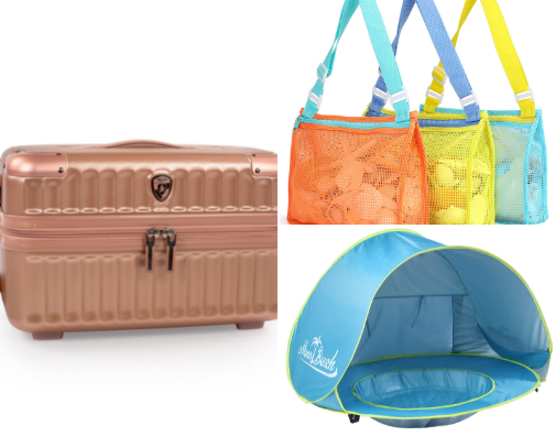 Beach babez: Taking the kids on Vacay! cover photo collage