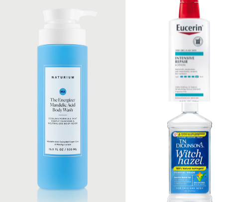 top skin care products and smell goods you would find in my home for my dry/eczema skin🧴🧼 cover photo collage