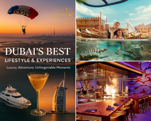 Lifestyle & Experiences cover photo collage