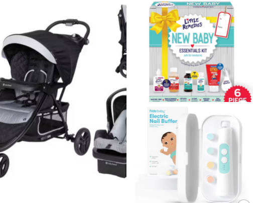 Newborn essentials cover photo collage