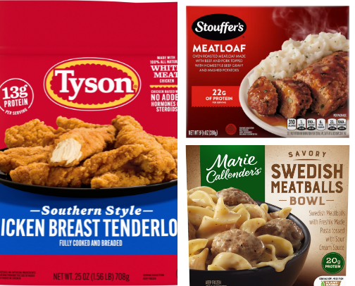 Quick-in-easy foodies in my fridge and pantry cover photo collage