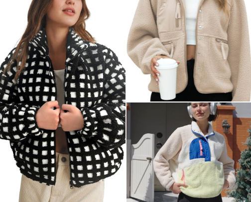The Best Amazon Fleece Jackets cover photo collage