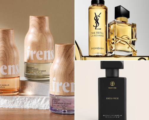 Fragrances & Perfume Oils cover photo collage