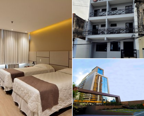 Brazil Travel: Hotels in Rio de Janeiro, Sao Paulo, Amazon (Manaus), and Brazilian Northeast. cover photo collage