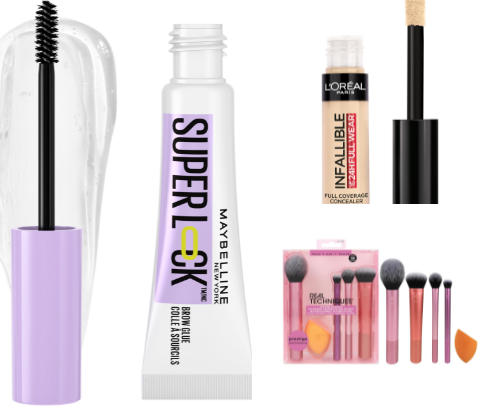 My everyday makeup routine from drugstore cover photo collage