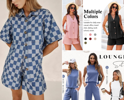 Clothing Recs: All the SETS! cover photo collage