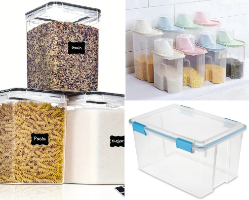 Storage containers each family must have cover photo collage