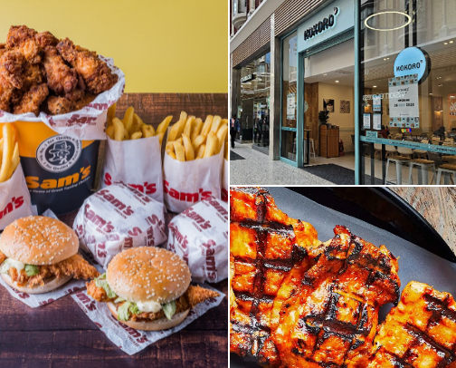 Comfort food cover photo collage