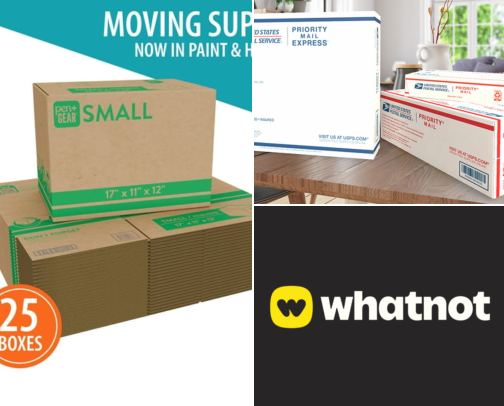 Selling and shipping cover photo collage