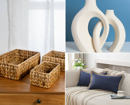 Home Decor & Organization🧺 cover photo collage