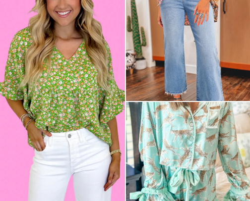 Spring and Summer collection that has buying it all cover photo collage