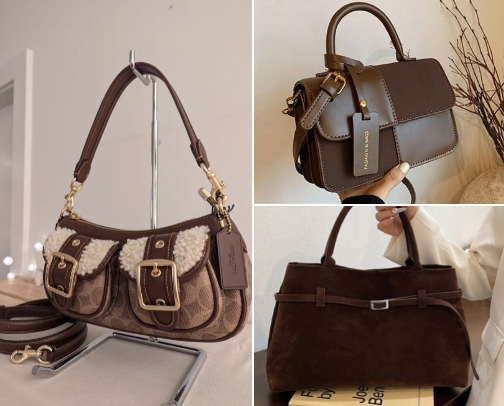 Stylish Handbags & Purses for Autumn cover photo collage