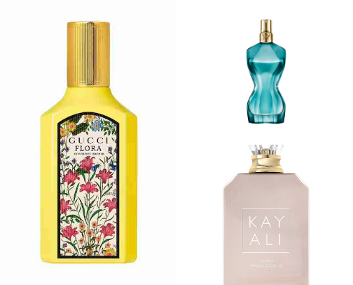 fragrances / perfumes / scents for summer 2025 cover photo collage