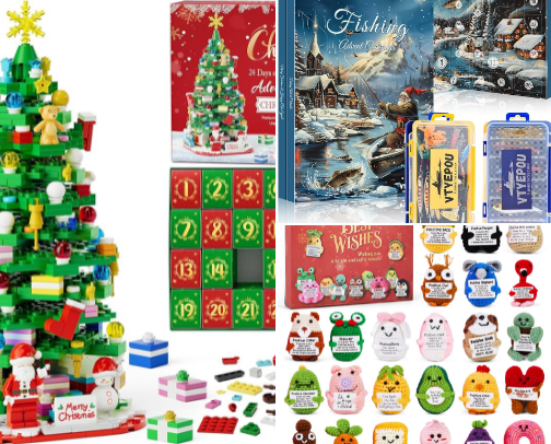 Christmas! Cute Advent Calendars 📅 cover photo collage