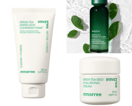 My current skincare Favs cover photo collage