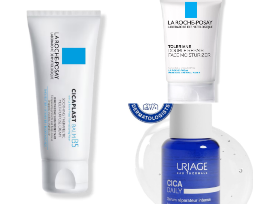 Skin Care Essentials from a sensitive girlie - no fuss, no extras, and from derms cover photo collage