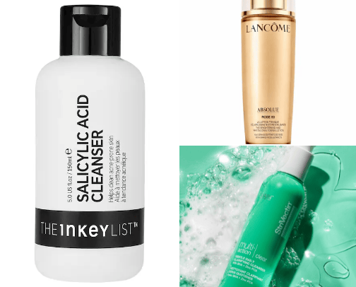 Skin Care cover photo collage