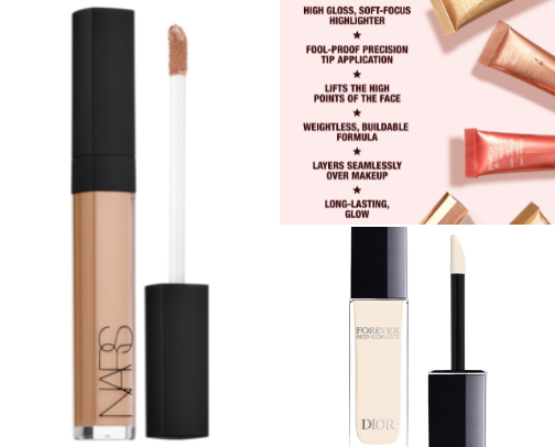 Flawless makeup needs cover photo collage