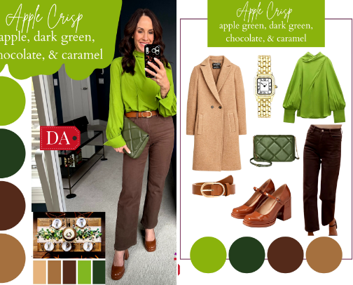 Apple Crisp cover photo collage