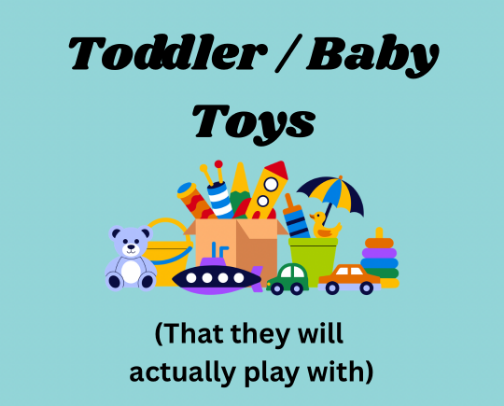 Toddler / Baby Toys cover photo collage