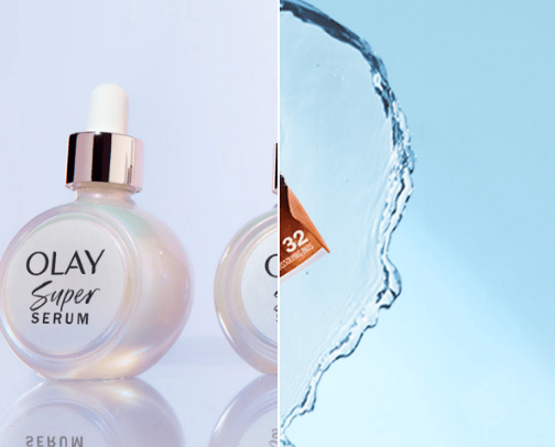 I LOVE OIL OF OLAY cover photo collage