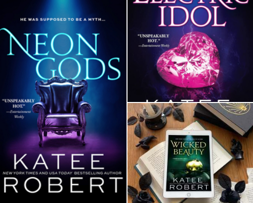 Dark Olympus - Katee Robert, Spicy Romance cover photo collage