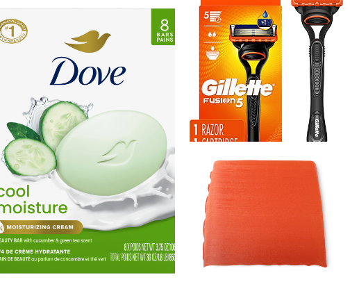 Lather up, babe cover photo collage