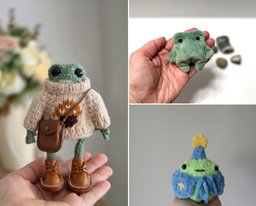 Adorable Gift Ideas for People Who Love Frogs cover photo collage