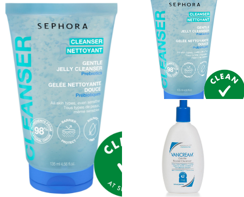 Gentle Skincare for Sensitive Skin cover photo collage