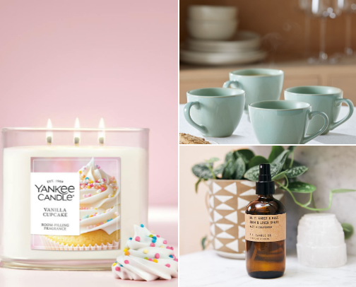 Cozy Home Essentials🕯️ cover photo collage