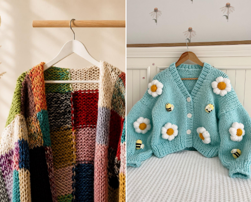 Cardigans That Make Any Outfit More Fun cover photo collage