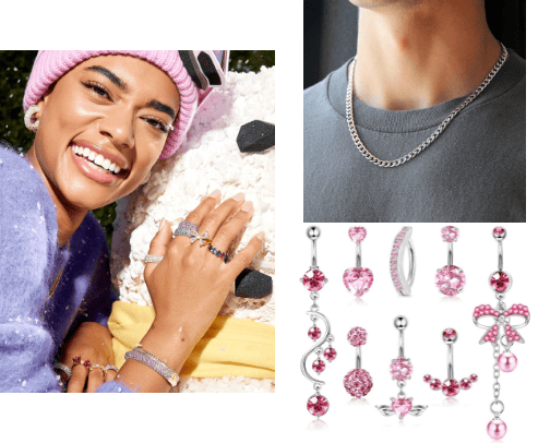 Stunning Jewellery cover photo collage