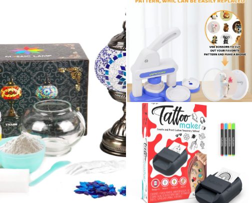 Fun & Affordable Crafting Kits cover photo collage