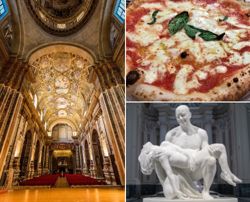 Naples, Italy cover photo collage
