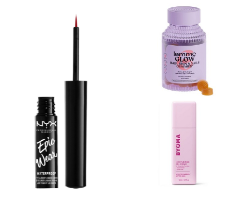 My favorite beauty recs cover photo collage