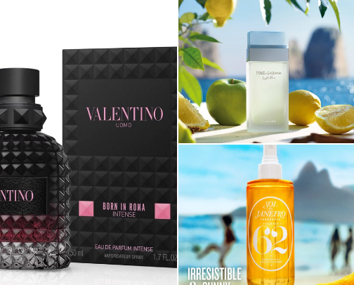 Loran's essential scents cover photo collage
