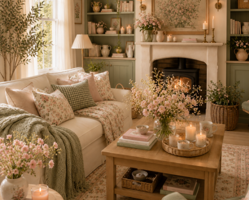 🌸Bloom Cottage | Shop The Living Room cover photo collage
