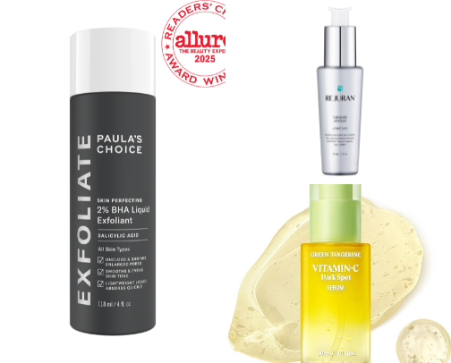Glowing Skin Faves cover photo collage