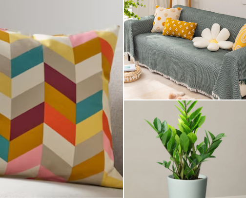 Home decor cover photo collage