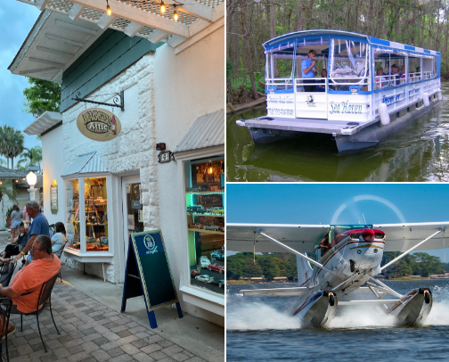 The best places to check out in Mount Dora, Florida cover photo collage
