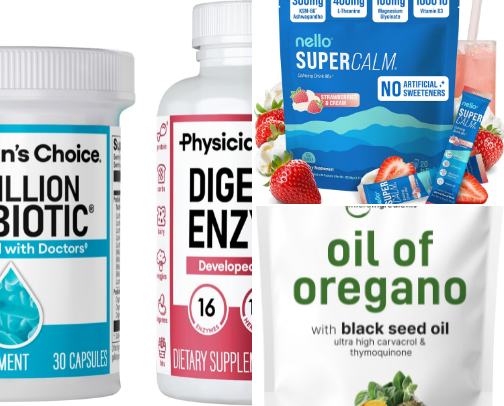 Healthy recommendations that I personally use. cover photo collage