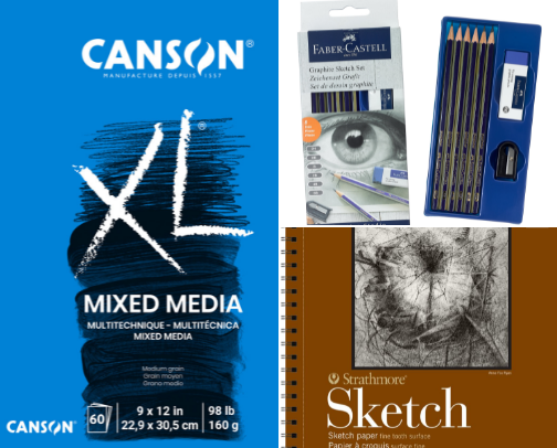 Art Supplies cover photo collage