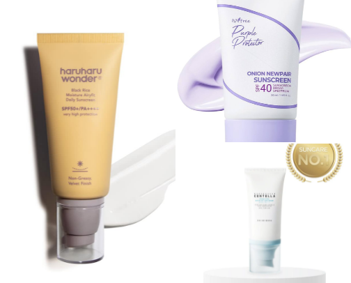 Best SPF's For All Skin Types✨ cover photo collage