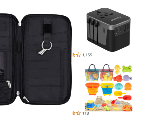 Family vacation must haves 🏝️✨✈️ 🌎 cover photo collage