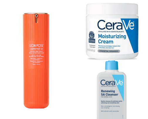 My favorite skincare products! cover photo collage
