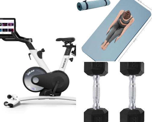 Workout Like a Pro, At Home: Workout Basics For Your At-home Workouts cover photo collage