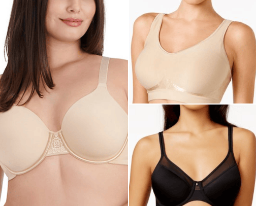 Bras, underwear and lingerie cover photo collage